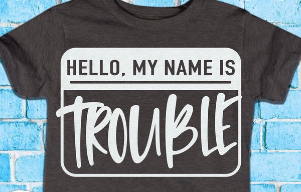 YOUTH HELLO MY NAME IS TROUBLE