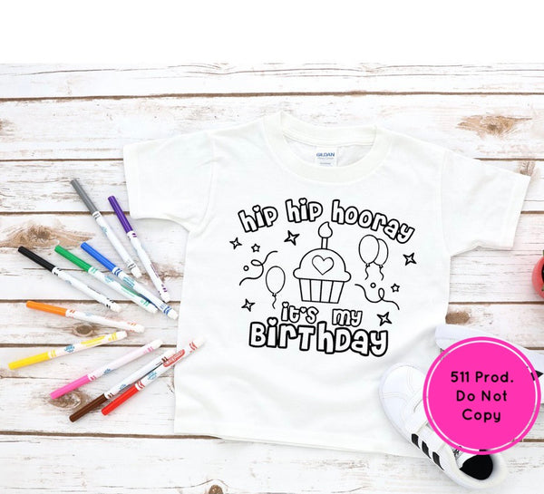 Youth Birthday Coloring Kit